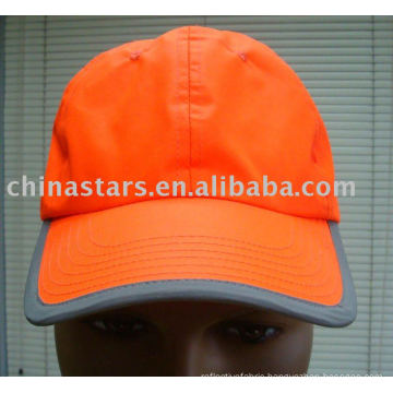 orange cotton Reflective safety ball caps